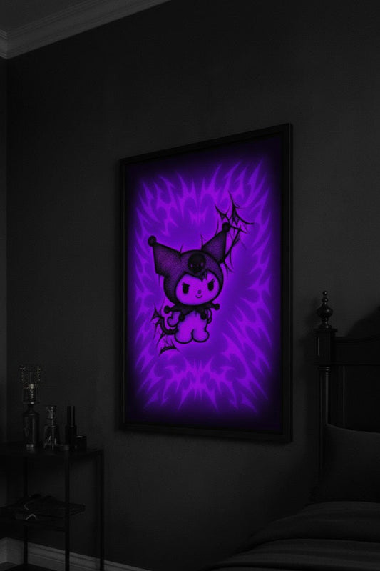 𝐏𝐮𝐫𝐩𝐥𝐞-𝐍𝐞𝐨𝐧 𝐏𝐨𝐬𝐭𝐞𝐫